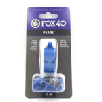 Síp Fox 40 Pearl sípzsinórral kék