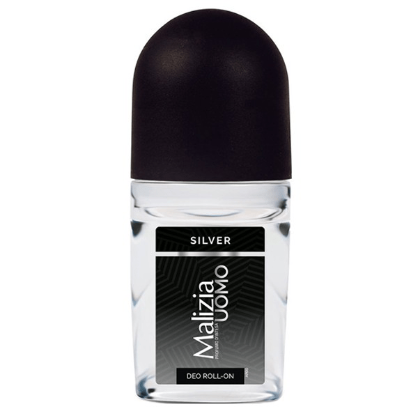 Malizia Uomo Silver Roll-On Deo Férfiaknak