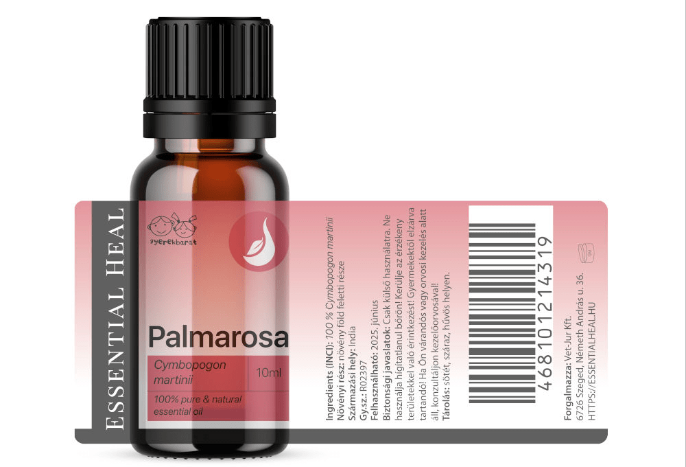 Palmarosa - Pálmarózsa illóolaj