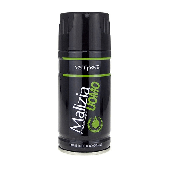 Malizia Uomo Vetyver Dezodor Férfiaknak 150ml