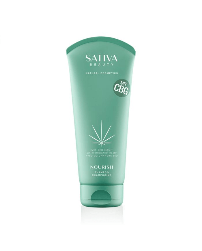 Tálpáló kenderes sampon - Sativa beauty CBG-vel (200 ml)