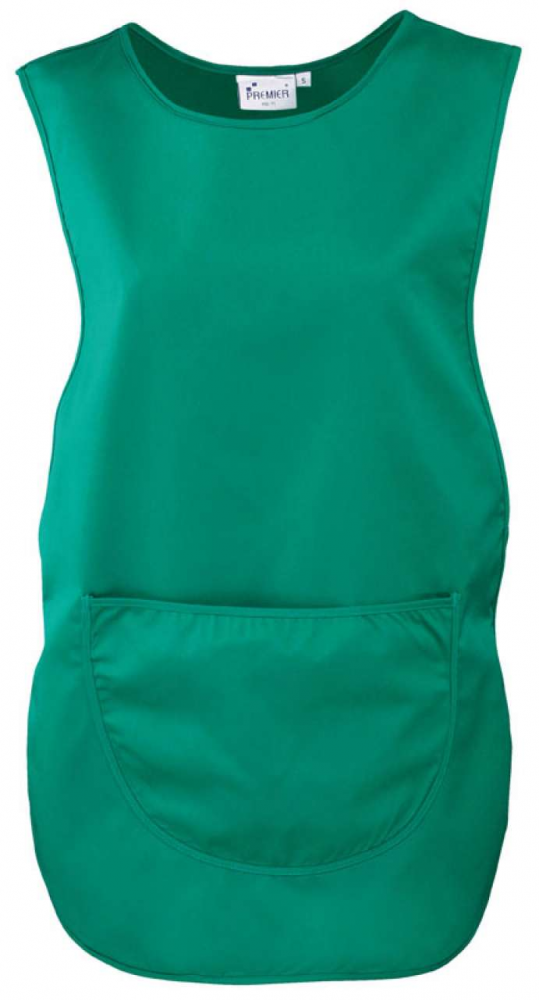 Női Pocket Tabard, smaragd | S