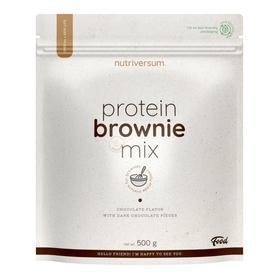 Protein Brownie Mix - 500 g - Nutriversum
