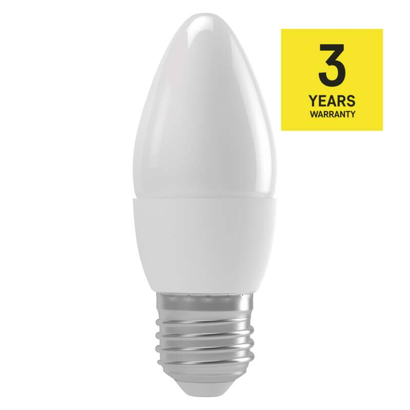 EMOS LED izzó gyertya E27 4,1W 350lm meleg fehér