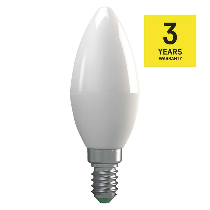 EMOS LED izzó gyertya E14 4,1W 350lm természetes fehér