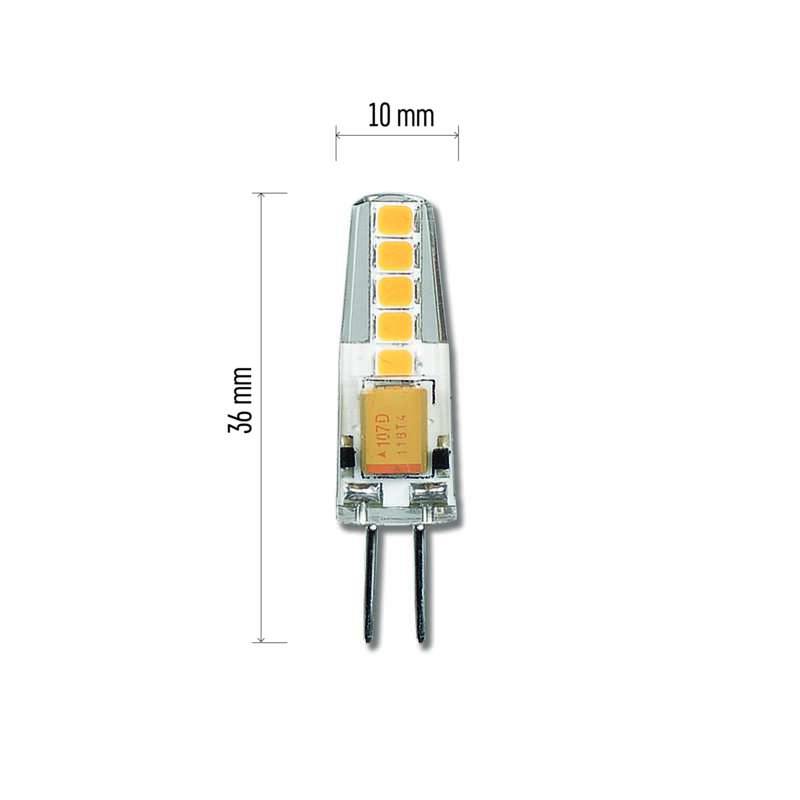 EMOS LED izzó JC G4 1,9W 210lm meleg fehér