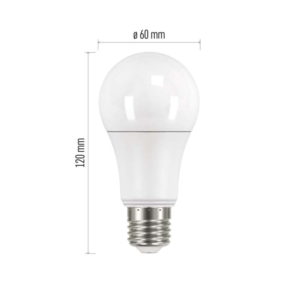 EMOS LED izzó 3db A60 E27 13,2W 1521lm meleg fehér - Image 3