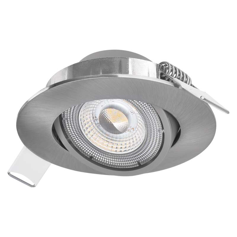 Emos Exclusive LED beépíthető spotlámpa kör 450lm term. fehér, 80×25 mm