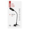 Emos Black & homeled Led asztali lámpa, fekete, 320 lm, 5000K
