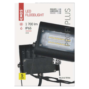 Emos Ageno LED reflektor, IP65 15W 1700lm, 4000 K - Image 2