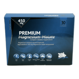 Prémium Magnézium-malát 450 mg (30db)