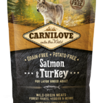 Carnilove Adult Large Salmon & Turkey- Lazac és Pulyka Hússal 1,5kg
