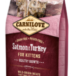 Carnilove Cat Kitten Salmon & Turkey – Healthy Growth - Lazac és Pulyka Hússal 2kg