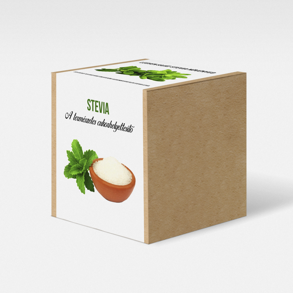 Stevia növény nevelő szett