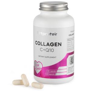 Fittprotein Collagen C+Q10 - 120 kapszula - Image 3