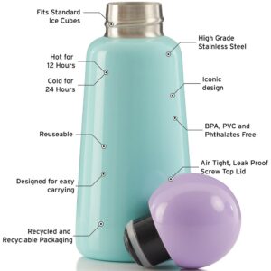 LUND Skittle Mini BPA mentes acél kulacs 300ML Menta/Lila - Image 5