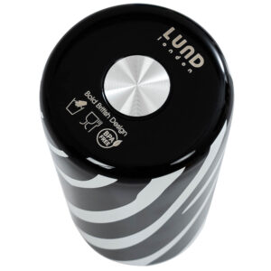 LUND Skittle Mini BPA mentes acél kulacs 300ML ZEBRA - Image 4