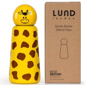 LUND Skittle Mini BPA mentes acél kulacs 300ML GIRAFFE - Image 5