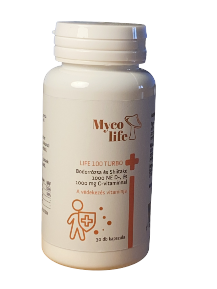 Mycolife - Life 100 TURBO - A védekezés vitaminja C + D 30 db