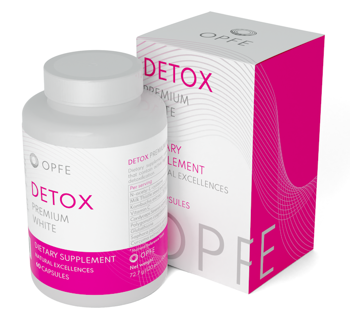 OPFE Detox Premium White Méregtelenítő 60 db kapszula