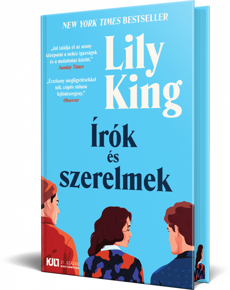 Írók és szerelmek - ÉLFESTETT - Lily King - KULT Könyvek