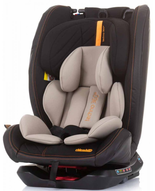 Chipolino Techno 360° isofix autósülés 0-36kg - Sand 2023