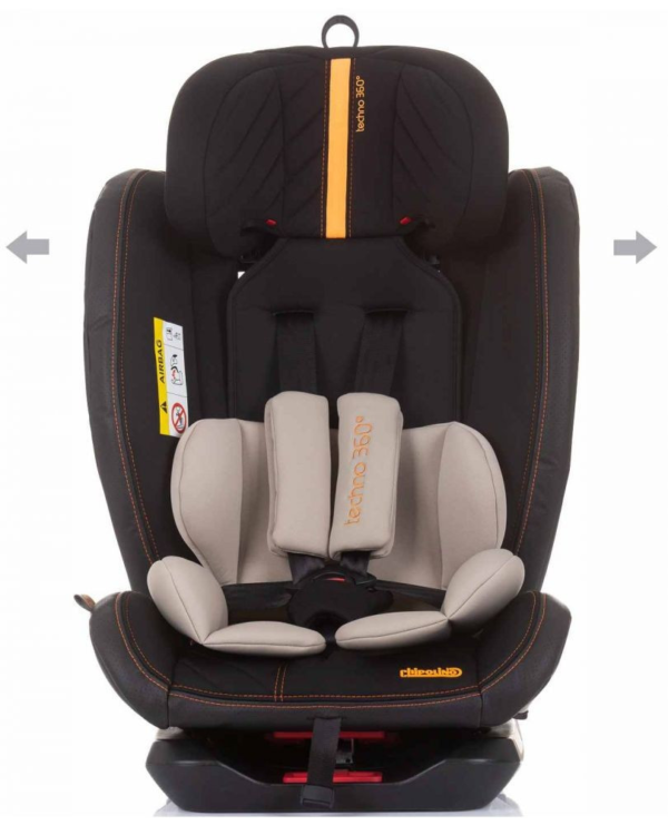 Chipolino Techno 360° isofix autósülés 0-36kg - Sand 2023 - Image 5