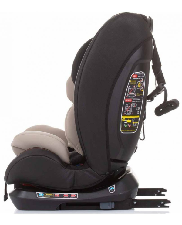 Chipolino Techno 360° isofix autósülés 0-36kg - Sand 2023 - Image 3