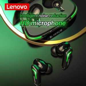 Lenovo GM3 Gamer Bluetooth 5.0 Vezeték Nélküli Fülhallgató Töltőtokkal - Image 4