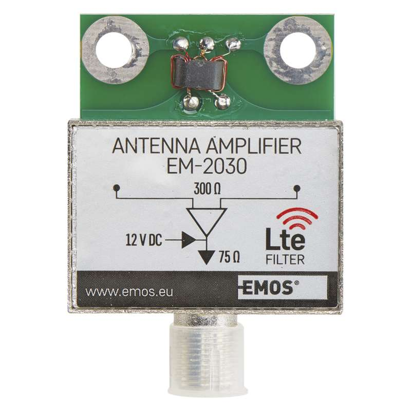 EMOS Antenna előerősítő 30dB VHF/UHF