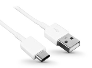 USB töltő- és adatkábel, USB Type-C, 150 cm, Samsung, fehér, gyári - Image 6