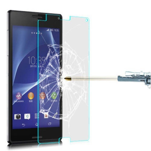 Sony Xperia Z4 Compact, Kijelzővédő fólia, ütésálló fólia, Tempered Glass (edzett üveg), Clear