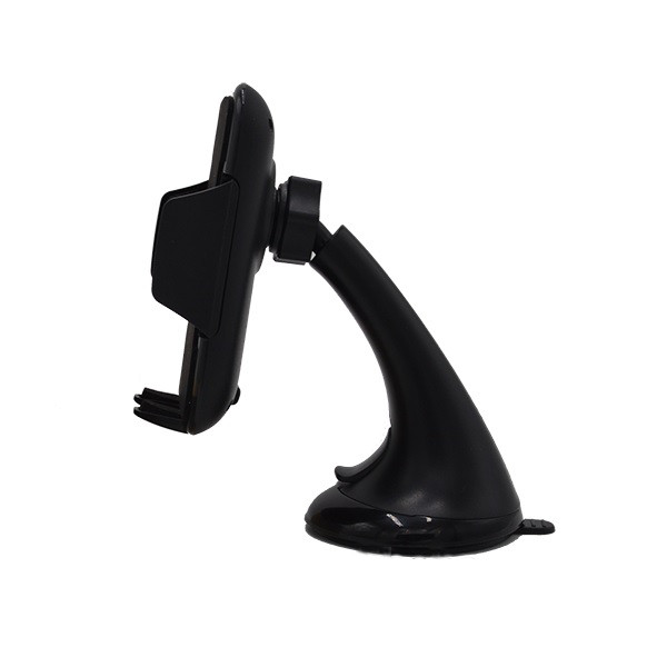 Autós telefontartó, univerzális, szélvédőre vagy műszerfalra rögzíthető, 60 - 92 mm, tapadókorongos, 360°-ban forgatható, JM-MH01, fekete