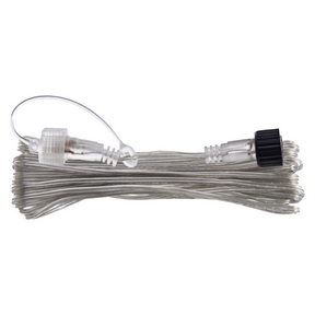 Hosszabbító kábel sorolható Standard fényfüzérekhez, áttetsző, 10 m, kültéri és beltéri