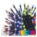 GoSmart LED karácsonyi fényfüzér, 24m, kültéri és beltéri, RGB, programokkal, időz,wifivel