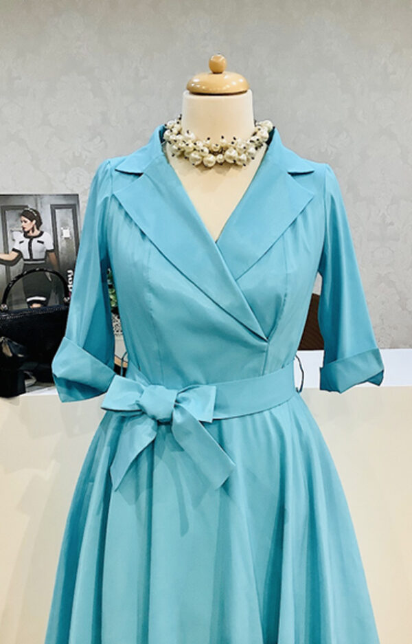 Margó kék ruha 2