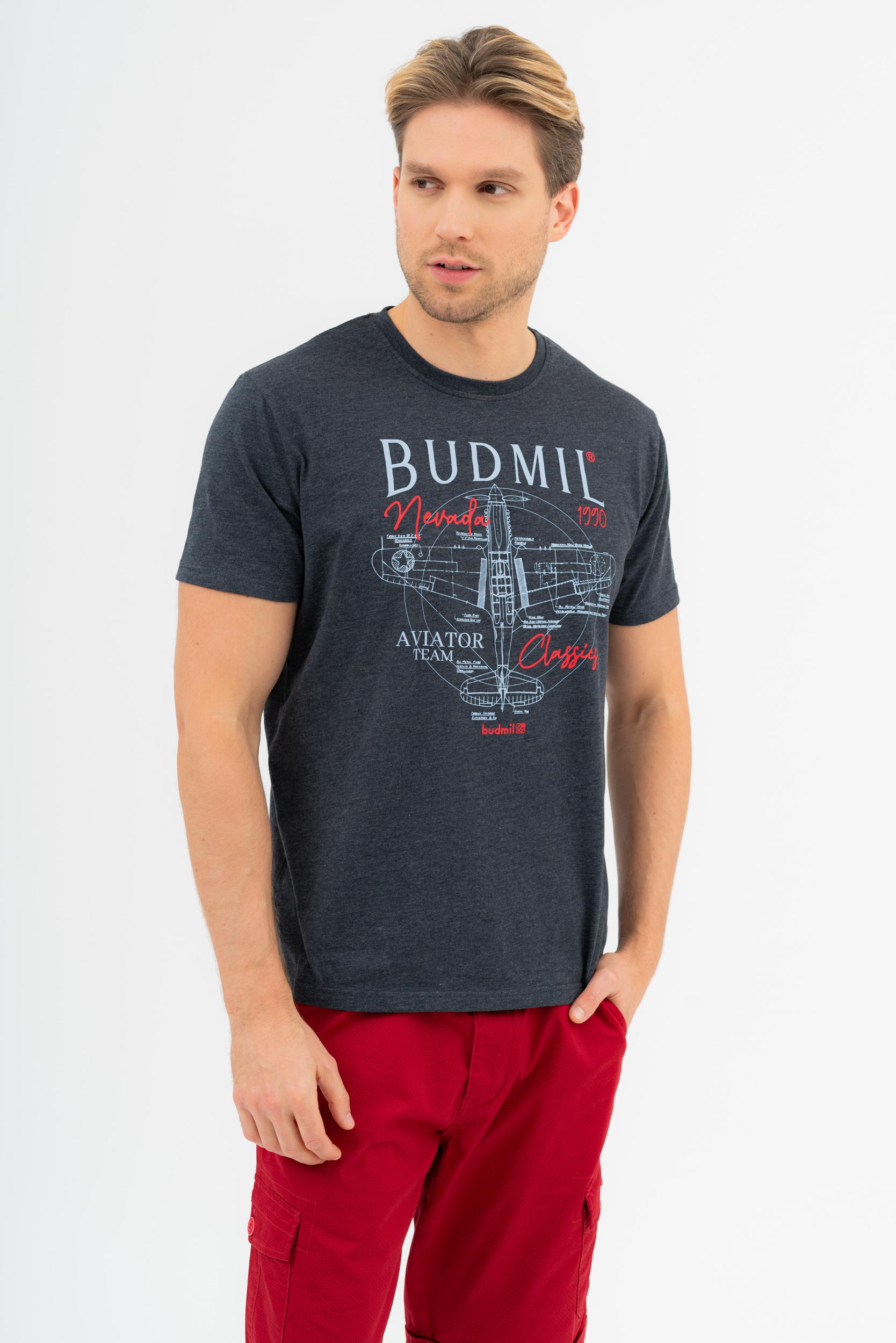 budmil regular fit póló - XXXXL