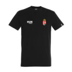 Dressa Hungary magyar címeres pamut nagyméretű szurkolói póló - fekete