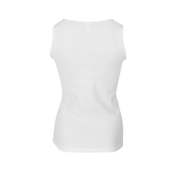 Dressa Everyday csipkés női pamut trikó - fehér