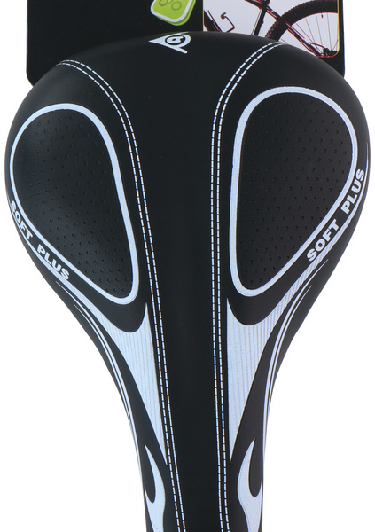 DUNLOP kerékpár nyereg 27x16cm MTB fényvisszaverős - DBKF-XEH25207686