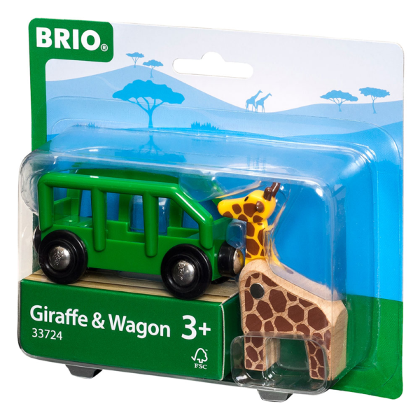 Brio 33724 Szafari vagon állatokkal - NTTD-33724