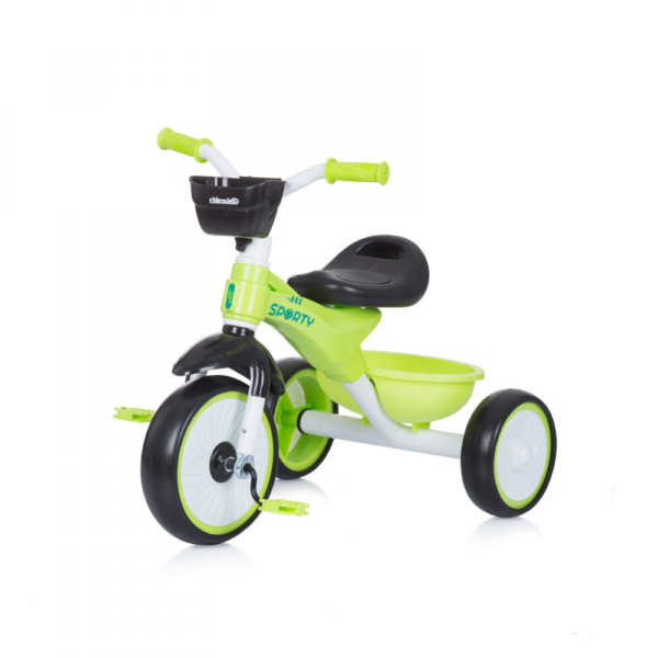 Chipolino Sporty tricikli - green - DVRX-50619