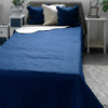 Ella ágytakaró dark blue 140*220 - CZNM-33-01-52-00