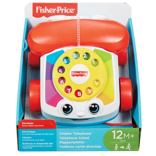 Fisher-Price fejlesztő játék fecsegő telefon FGW66 - MTTF-M0887961516449