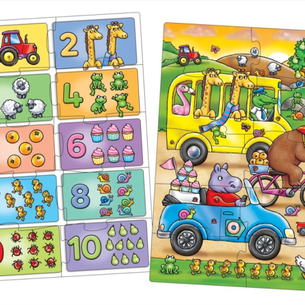 Keress és találj... Számok puzzle