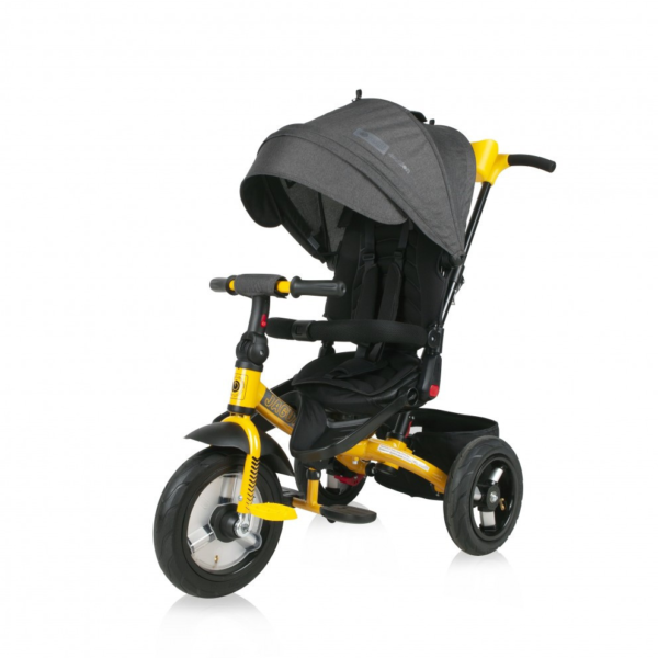 Lorelli Jaguar Air tricikli - Black & Yellow - DVRX-36030