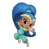 Marko Falidekor habszivacs Shimmer és Shine - Shine SRSS-002 - MTTF-M5901885737461