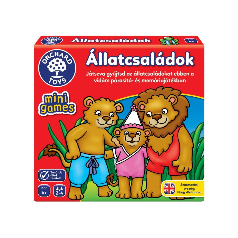 Mini Játék - Állatcsaládok Orchard Toys