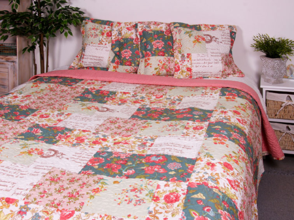 Patchwork Pink ágytakaró 230*250 - CZNM-33-01-03-3P
