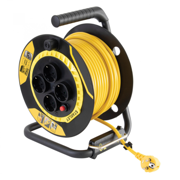 STANLEY STANLEY Beltéri kábeldob - 25m-es - Élettartam garancia! - SMGC-SXECCL26BSE
